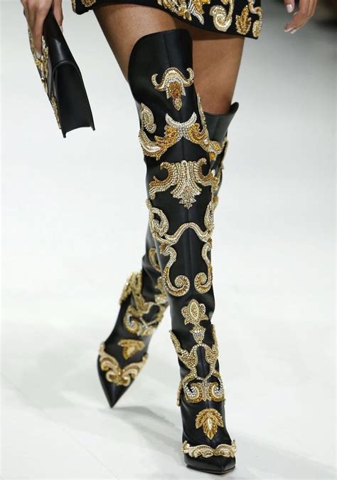 versace woman boots|stivali versace donna.